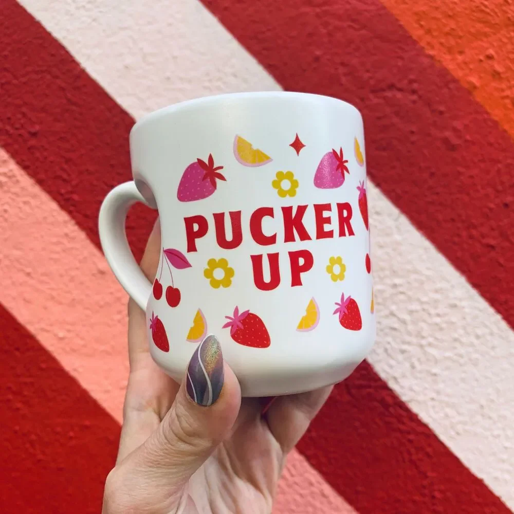 Romance Pucker Up Heart Mug — Bulk Lot of 6 (Gifting, Events & Resale)